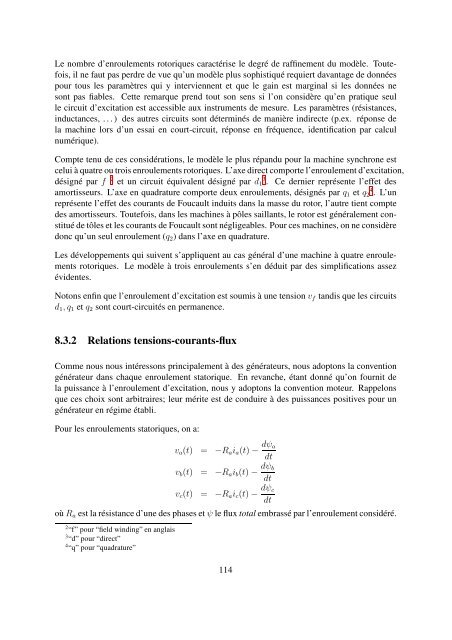 analyse et fonctionnement des systemes d'energie ... - Montefiore