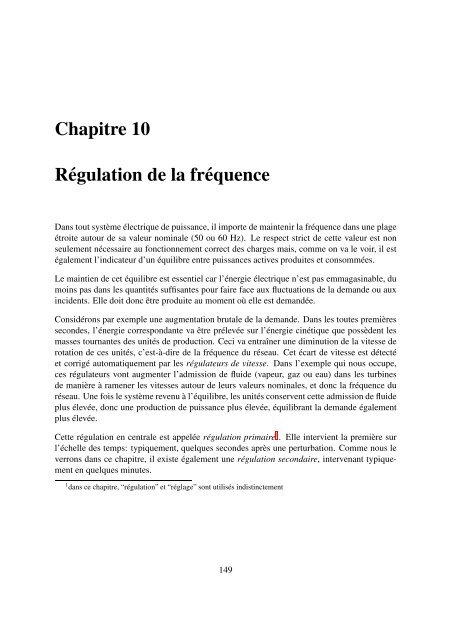 analyse et fonctionnement des systemes d'energie ... - Montefiore