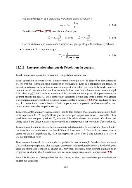 analyse et fonctionnement des systemes d'energie ... - Montefiore