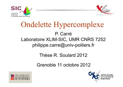 Ondelette Hypercomplexe