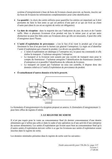 Guide d'autocontrôle dans le secteur Horeca - Favv