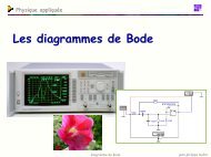 No Slide Title - Cours de physique appliquée