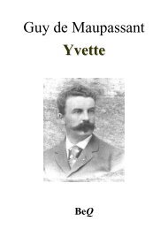 Guy de Maupassant Yvette