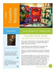 Coombe Monthly - July Edition