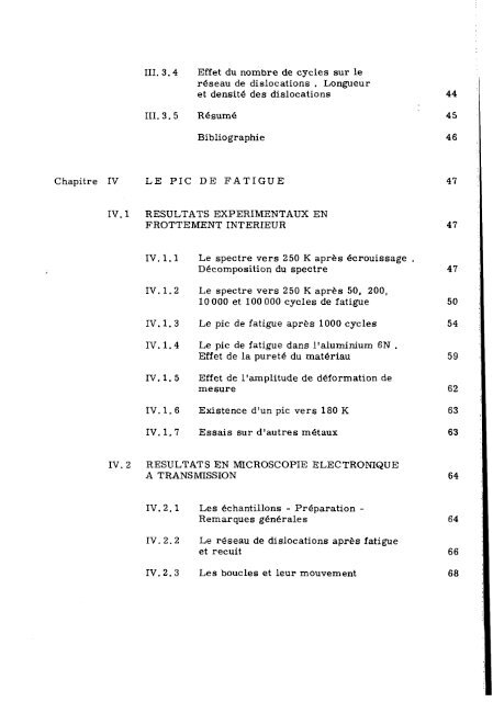 FATIGUE DE L'ALUMINIUM PUR . MISE EN EVIDENCE D ... - EPFL