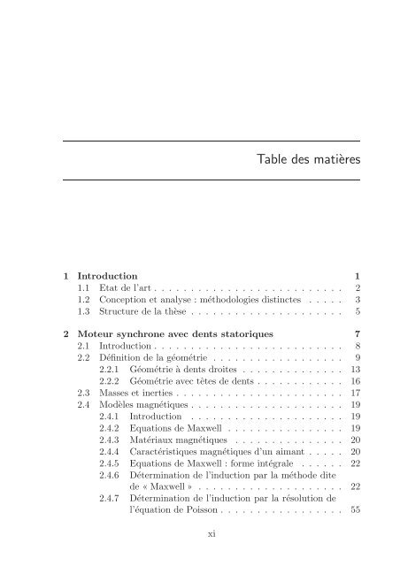 Modélisation analytique multiphysique pour la conception optimale ...