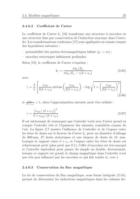 Modélisation analytique multiphysique pour la conception optimale ...