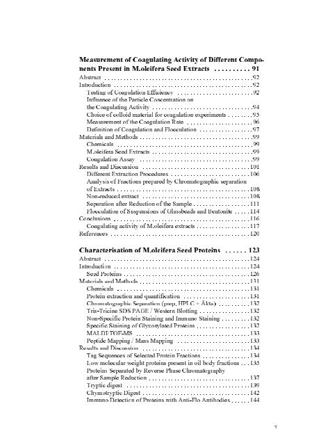 coagulants of moringa oleifera lam. seeds purification ... - EPFL