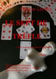 LE SEPT DE TRÈFLE - Bibliothèque numérique romande