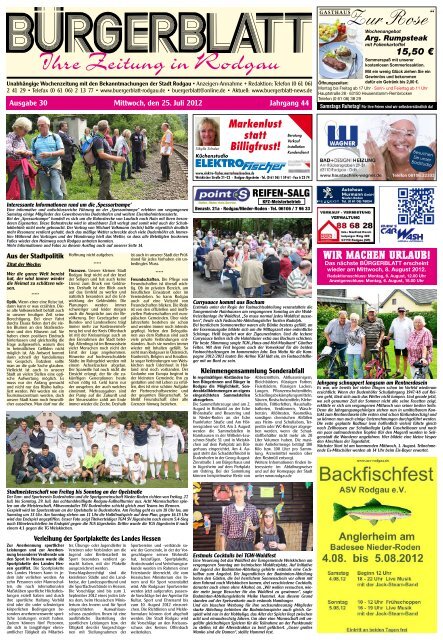 Ausgabe 3012 Pdf Ihre Zeitung Im Rodgau