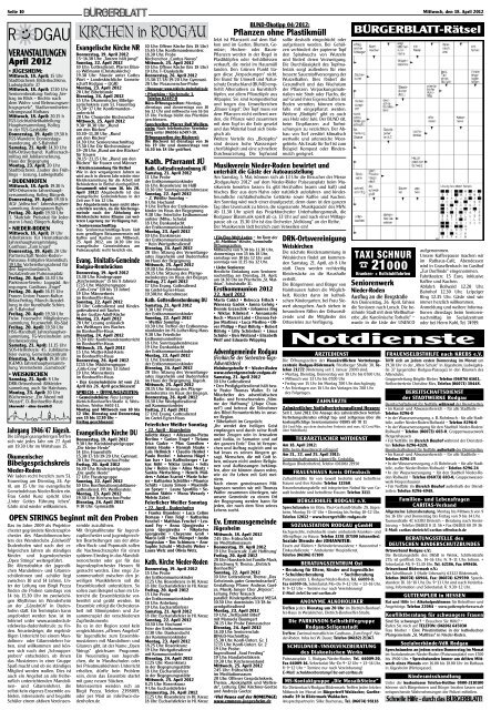 Ausgabe 1612.pdf - Ihre Zeitung im Rodgau