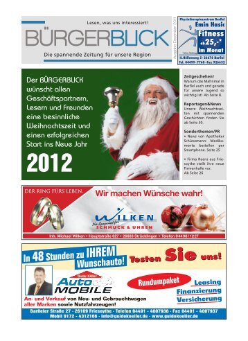 Dezember 2011 - buergerblick.com