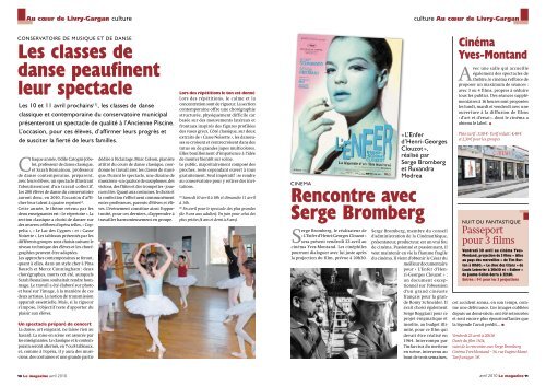 LE MAGAZINE - Livry-Gargan