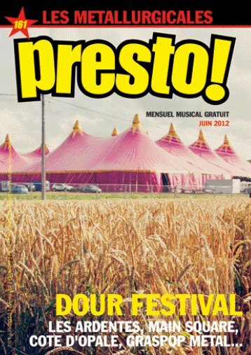 Presto!161 - webzine musical du grand nord