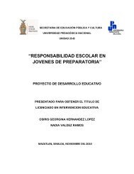 Responsabilidad escolar en jóvenes de preparatoria - Universidad ...