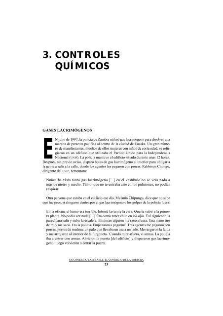 el comercio de la tortura - Cátedra Unesco de Derechos Humanos