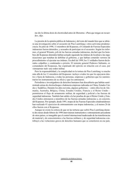 el comercio de la tortura - Cátedra Unesco de Derechos Humanos