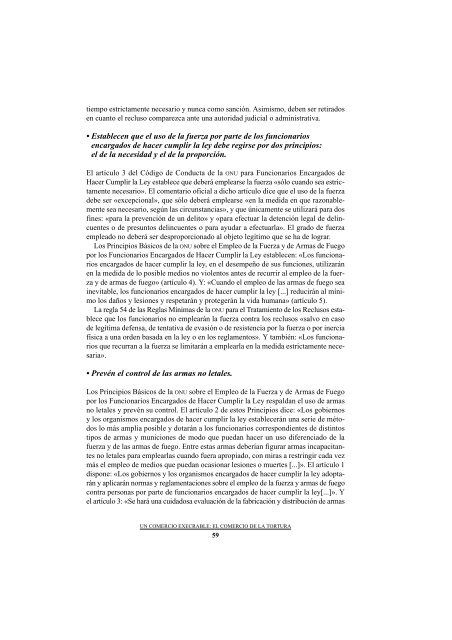 el comercio de la tortura - Cátedra Unesco de Derechos Humanos