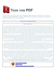 Mode d'emploi BMW 730D - TOUS VOS PDF: Manuel d'utilisation
