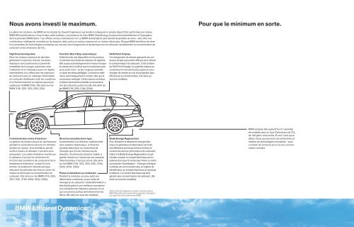 Téléchargement Catalogue de la BMW Série 3 Touring (PDF 3,56 MB)