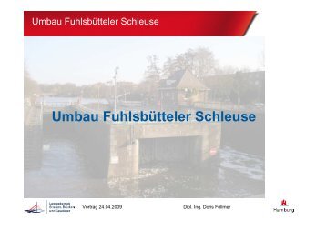 Umbau Fuhlsbütteler Schleuse - BUND Hamburg