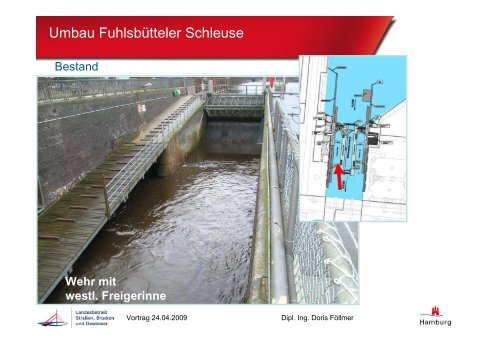 Umbau Fuhlsbütteler Schleuse - BUND Hamburg