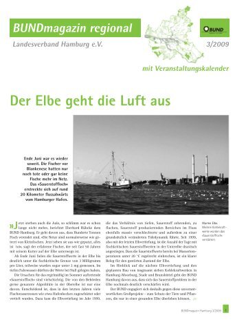 BUNDmagazin, Ausgabe 03/2009 - BUND Hamburg