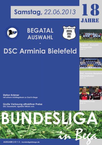 DSC Arminia Bielefeld - Bundesliga in Bega