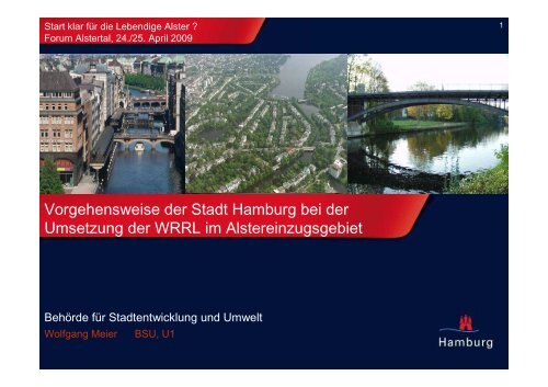 Vorgehensweise der Stadt Hamburg - Meier - BUND Hamburg