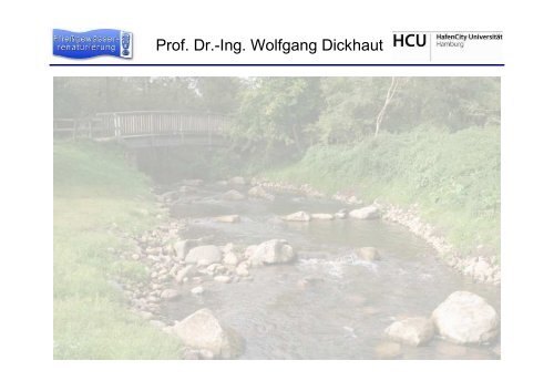 Vortrag ökologischer Hochwasserschutz - Dickhaut - BUND Hamburg