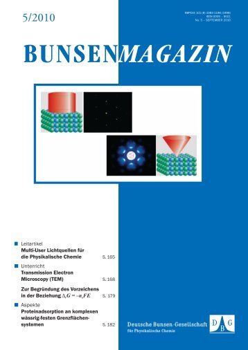 Bunsen-Magazin - Deutsche Bunsengesellschaft für Physikalische ...