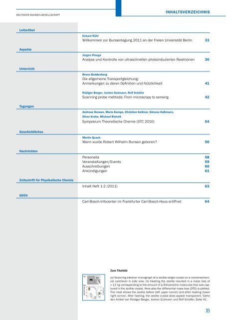 BuMa_2011_02 - Deutsche Bunsengesellschaft für Physikalische ...