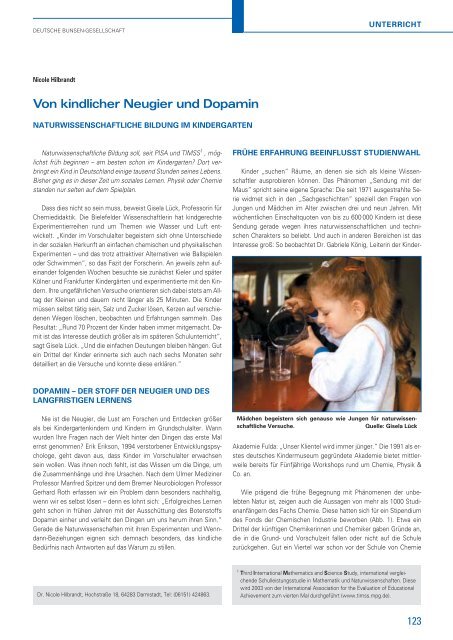 bunsenmagazin - Deutsche Bunsengesellschaft für Physikalische ...