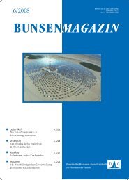 BuMa_2008_06 - Deutsche Bunsengesellschaft für Physikalische ...