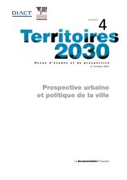 Revue Territoires 2030 n°4 - Datar