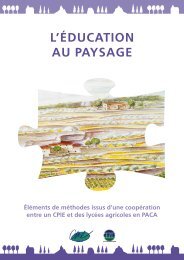 L'éducation au paysage - Le Centre Méditerranéen de l ...