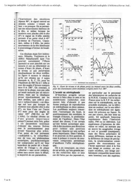 La localisation verticale en stéréophonie (J.Hiraga).pdf - pure-hifi