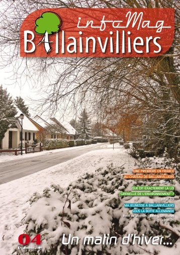 Un matin d'hiver… - Mairie de Ballainvilliers
