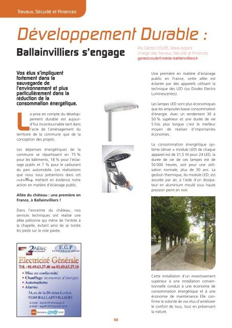 Un matin d'hiver… - Mairie de Ballainvilliers