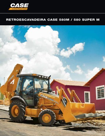 RETROESCAVADEIRA CASE 580M / 580 SUPER M - TransTorino