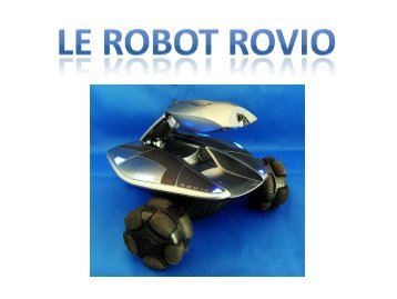 Le robot ROVIO - Sciences et techniques Industrielles