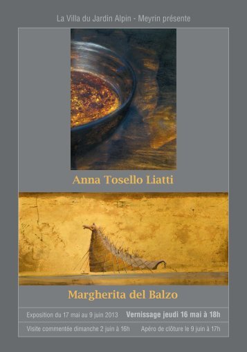 Anna Tosello Liatti Margherita del Balzo - Société Suisse des Beaux ...