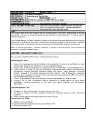 MODULE CODE BEA2001K MODULE LEVEL 2 MODULE TITLE ...