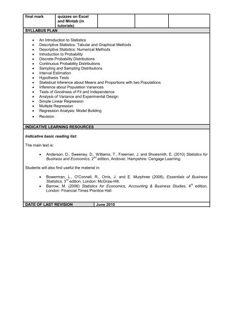 MODULE CODE BEE1022 MODULE LEVEL 1 MODULE TITLE ...