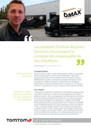 D-Max (French, PDF, 414 KB) - TomTom Business Solutions