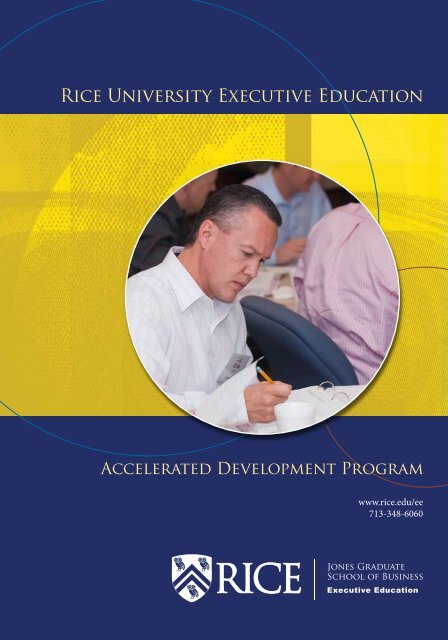PDF brochure - Jesse H. Jones Graduate School of Management ...
