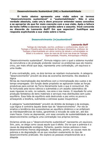 Desenvolvimento Sustentável (DS) - Diagrama Editorial