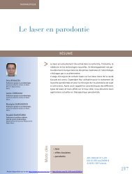 PDF (10.13 MB) - Actualités Odonto-Stomatologiques