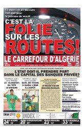 20 Le Carrefour Dalgérie