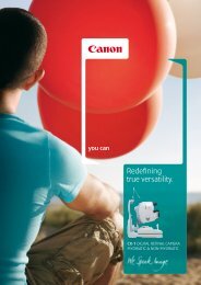 Download the brochure [PDF, 594 KB] - Canon Europe